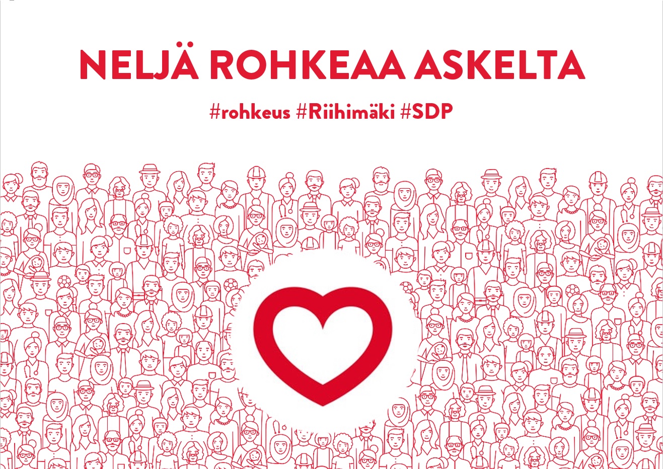 Neljä rohkeaa askelta – Riihimäen Sosialidemokraattien vaaliohjelma