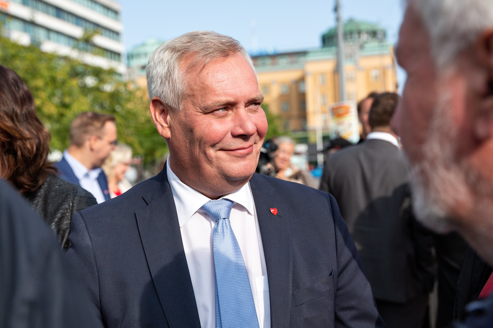 Pääministeri Antti Rinne vierailee Riihimäellä 8.7.