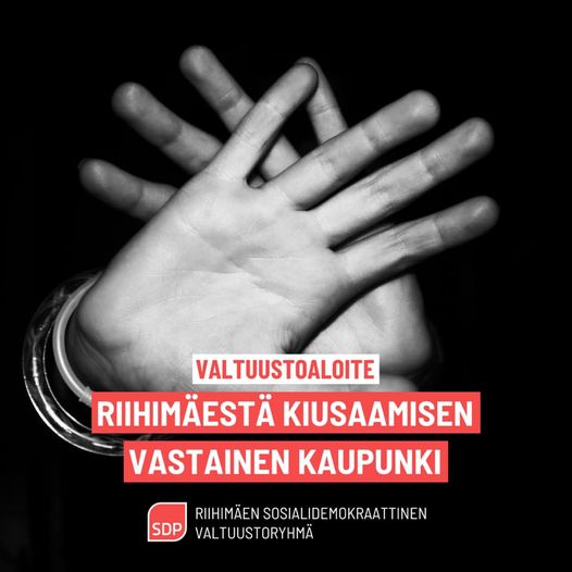 Valtuustoaloite: Riihimäestä kiusaamisen vastainen kaupunki