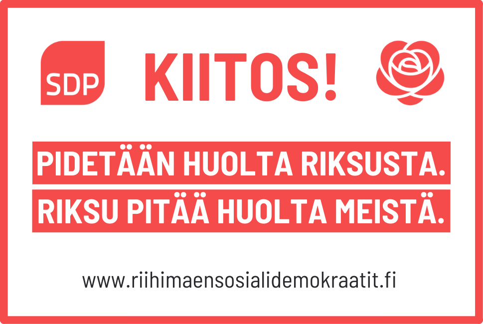 Pidetään huolta Riksusta – kuntavaalien tulos