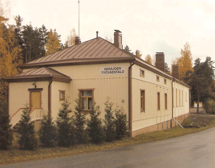 Herajoen työväentalo asetettu myyntiin